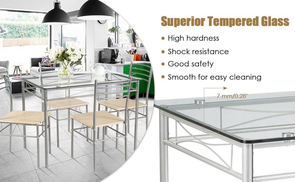 Tempered Glass Table Top
