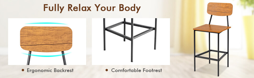 5-Piece Dining Table Set