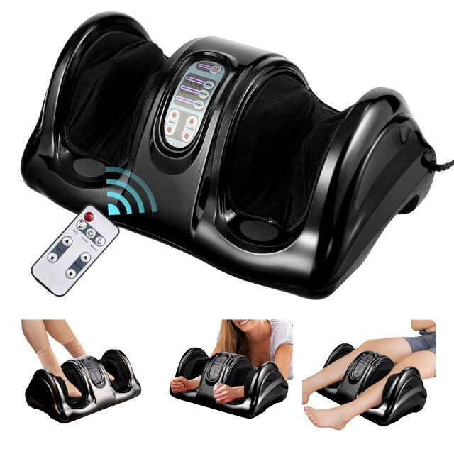 KOMFOTT Electric Shiatsu Foot Massager with Remote and 4 Massage Modes