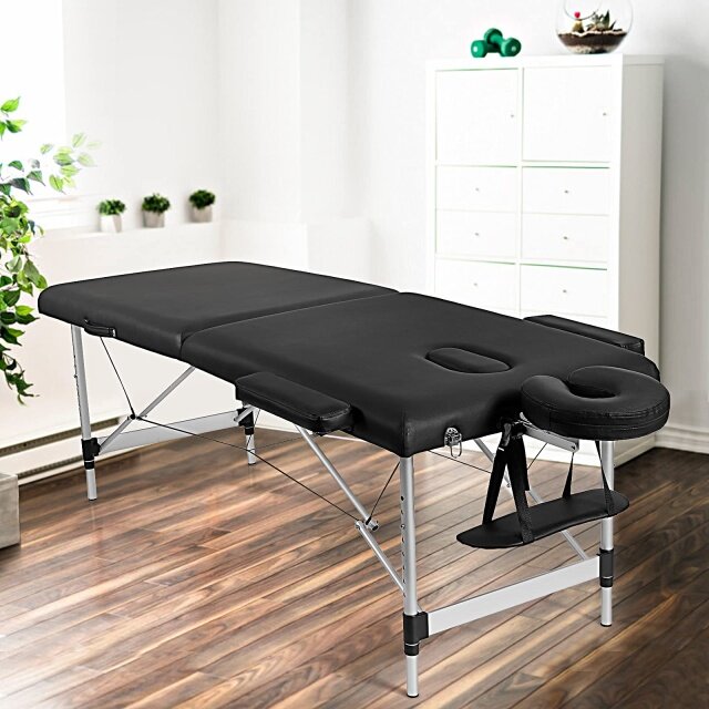 KOMFOTT 84" Massage Table with Carry Case