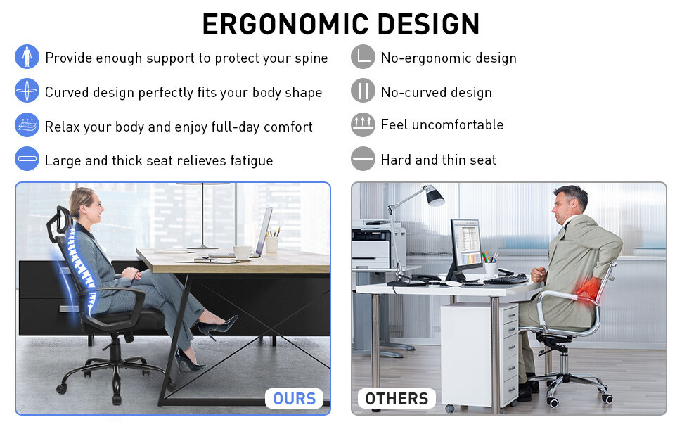 Swivel Computer Task Chair