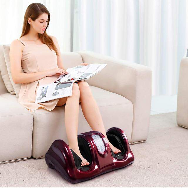 KOMFOTT Electric Shiatsu Foot Massager with Remote and 4 Massage Modes
