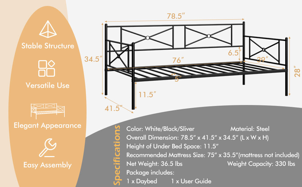 day beds twin size