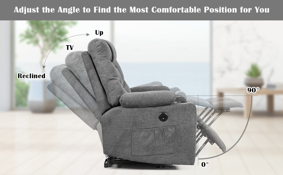 Power Lift Chair Electric Recliner