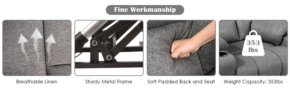 Power Lift Chair Electric Recliner