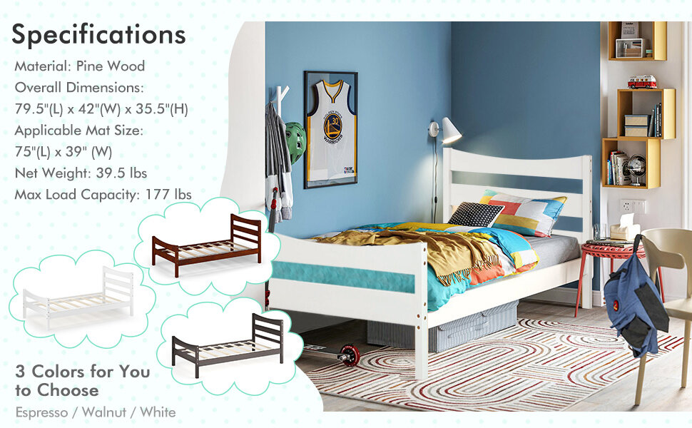 Solid Wood Slat Support