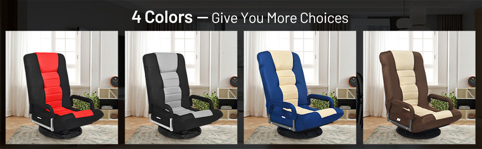 360 Degree Swivel Gaming Chair