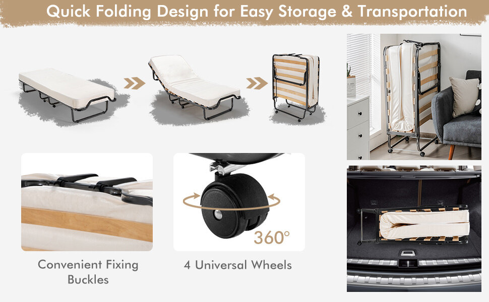 folding bed