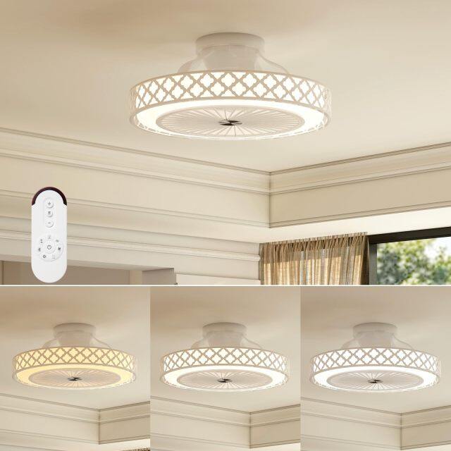 ARLIME 19" Ceiling Fan with Light