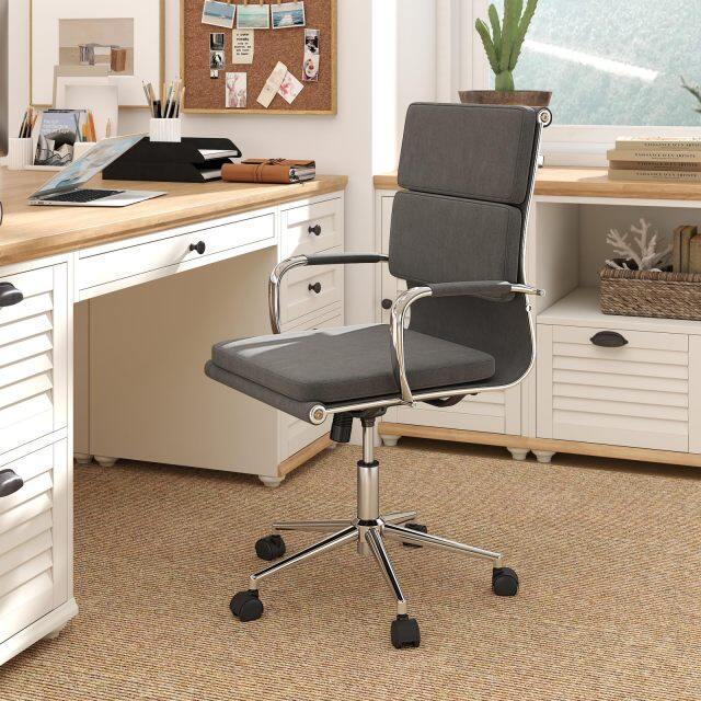 Ergonomic Office Chair | High Back Desk Chairs with Armrests