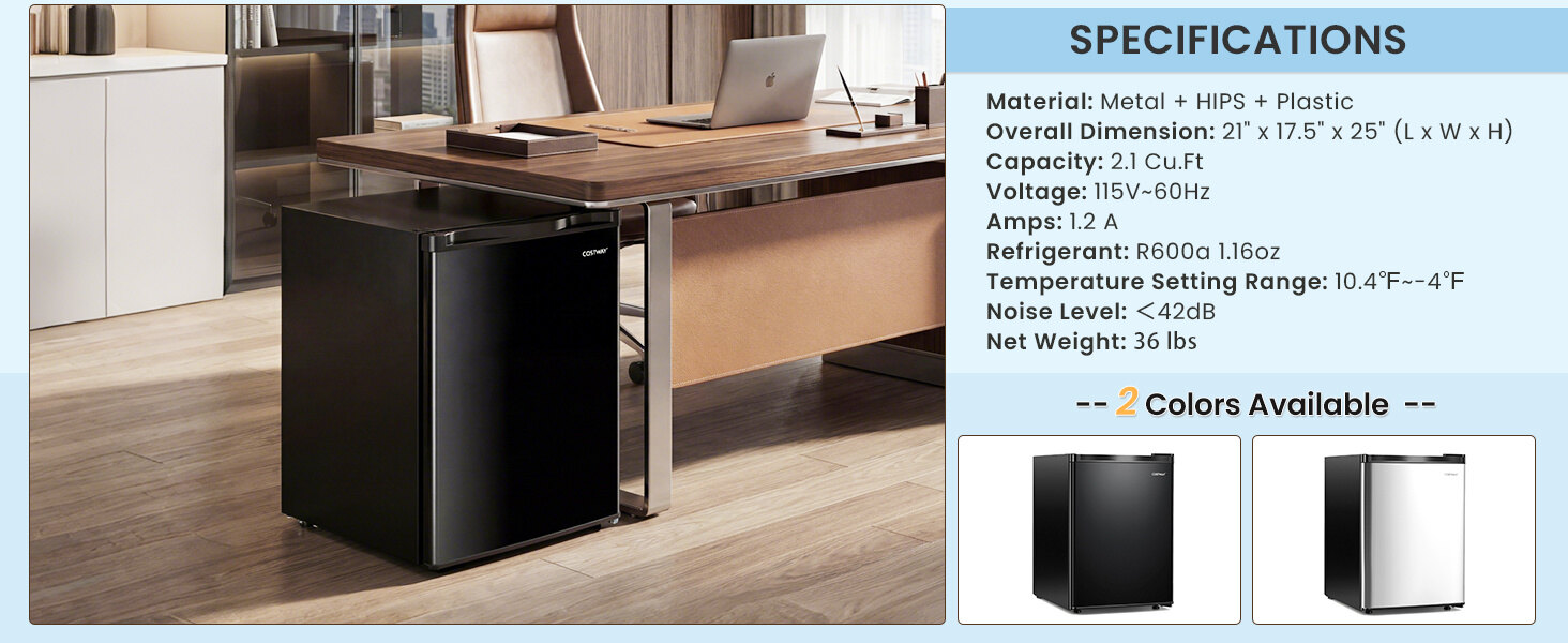 Compact Upright Mini Freezer