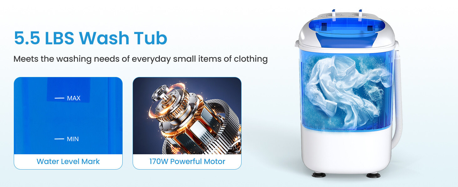Mini Portable Washing Machine