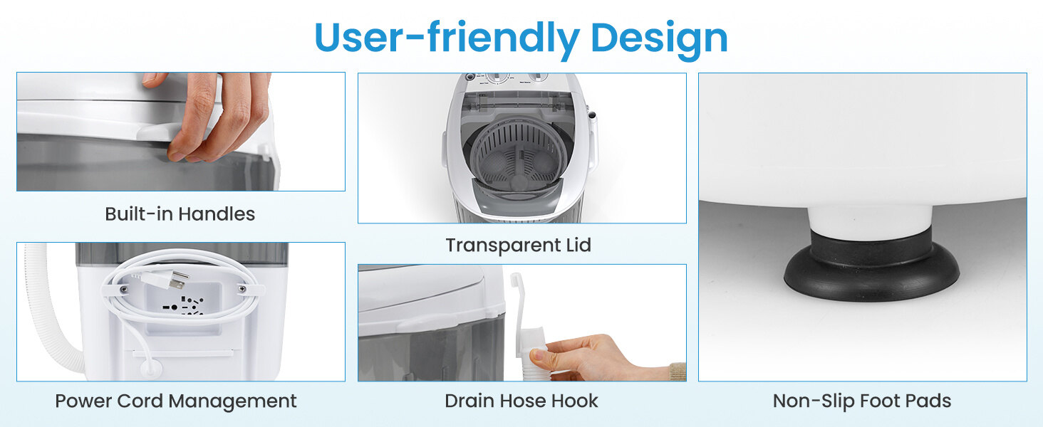 Mini Portable Washing Machine