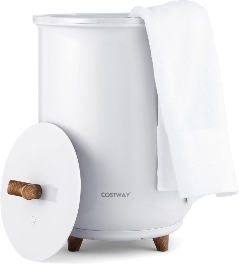 Bucket Style Towel Warmer 23L Towel Warmer with 4 Heating Time & 3 Heating Temperature
