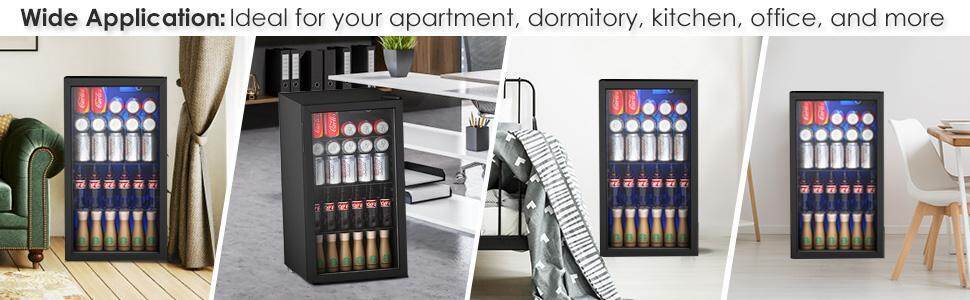 beverage refrigerator