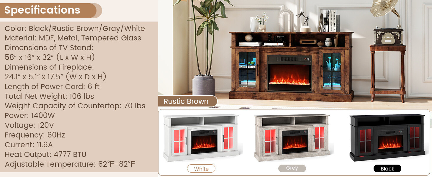 Electric Fireplace