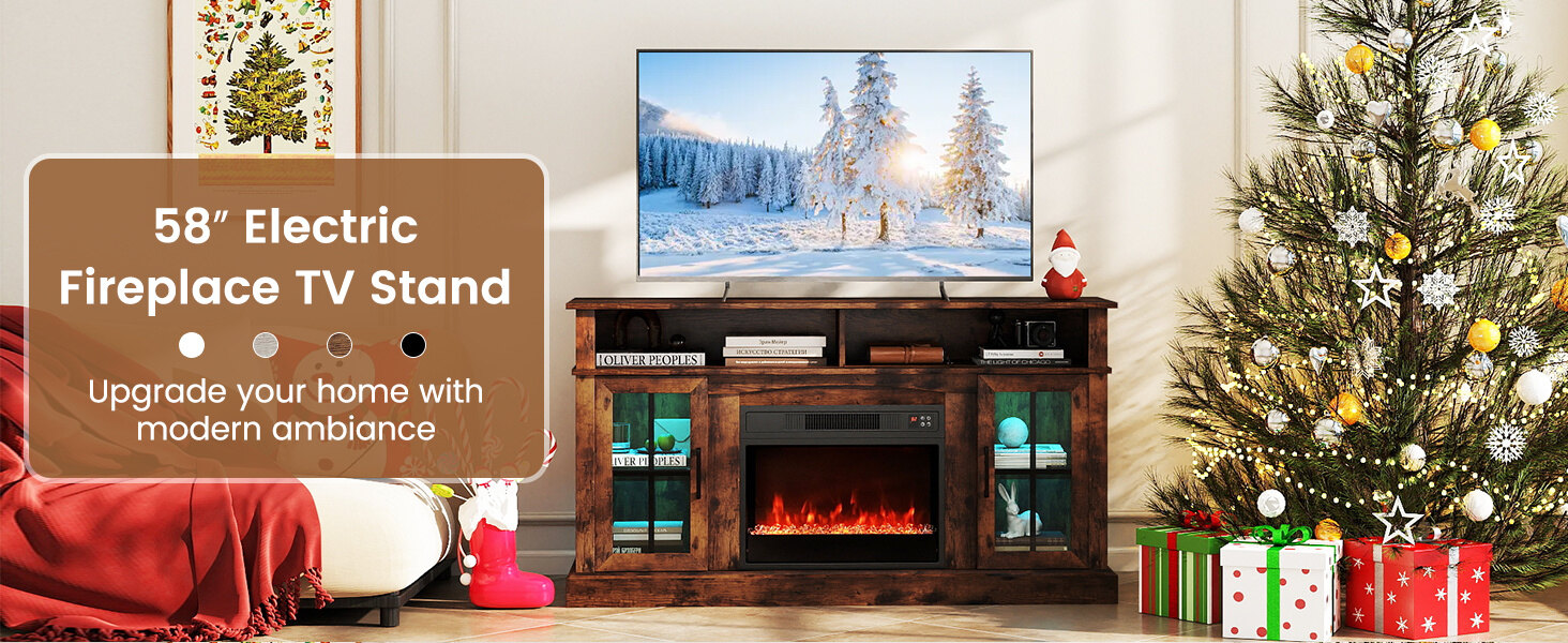 electric fireplace