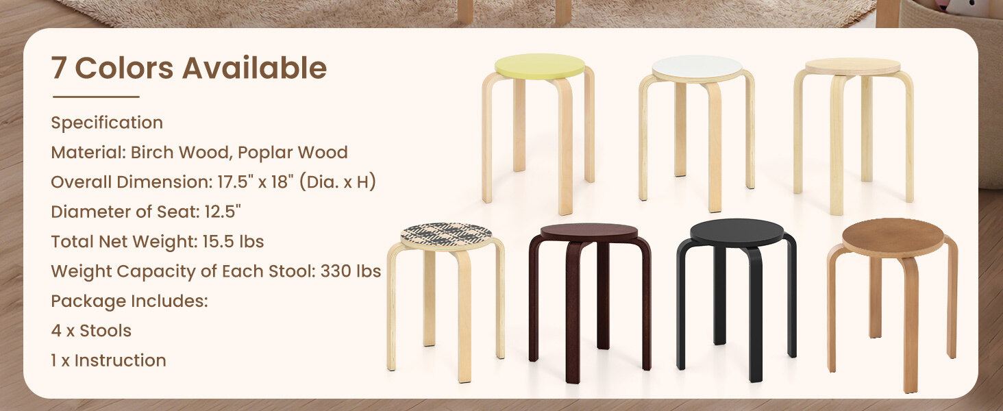 Bentwood Stools