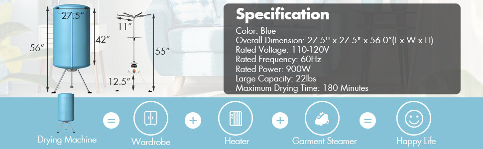 Portable Clothes Dryer