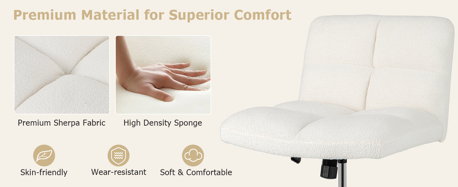 desk chair no wheels