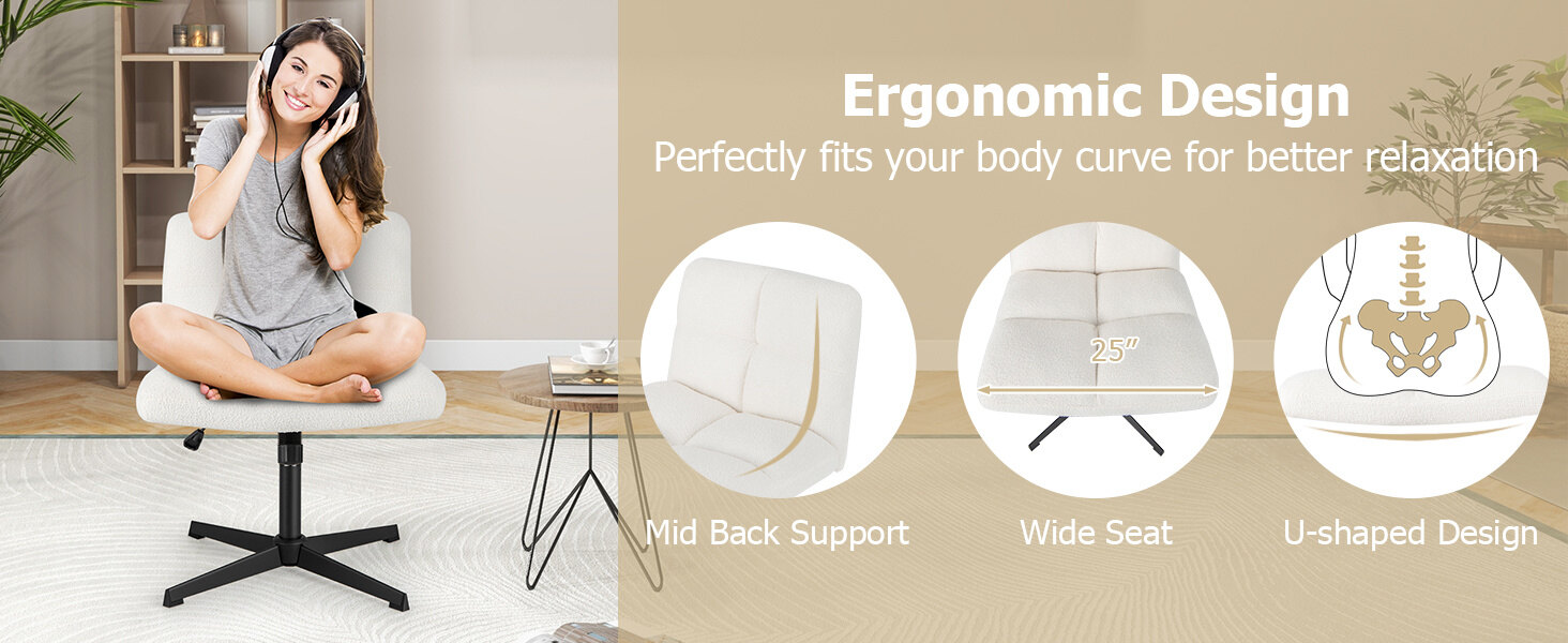 criss cross legged chair