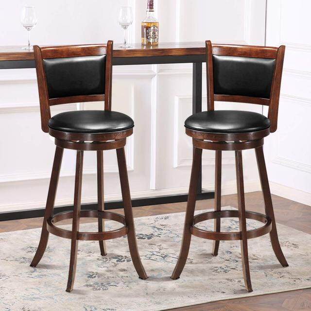 Bar Stools Set of 2 for Dining and Living Room