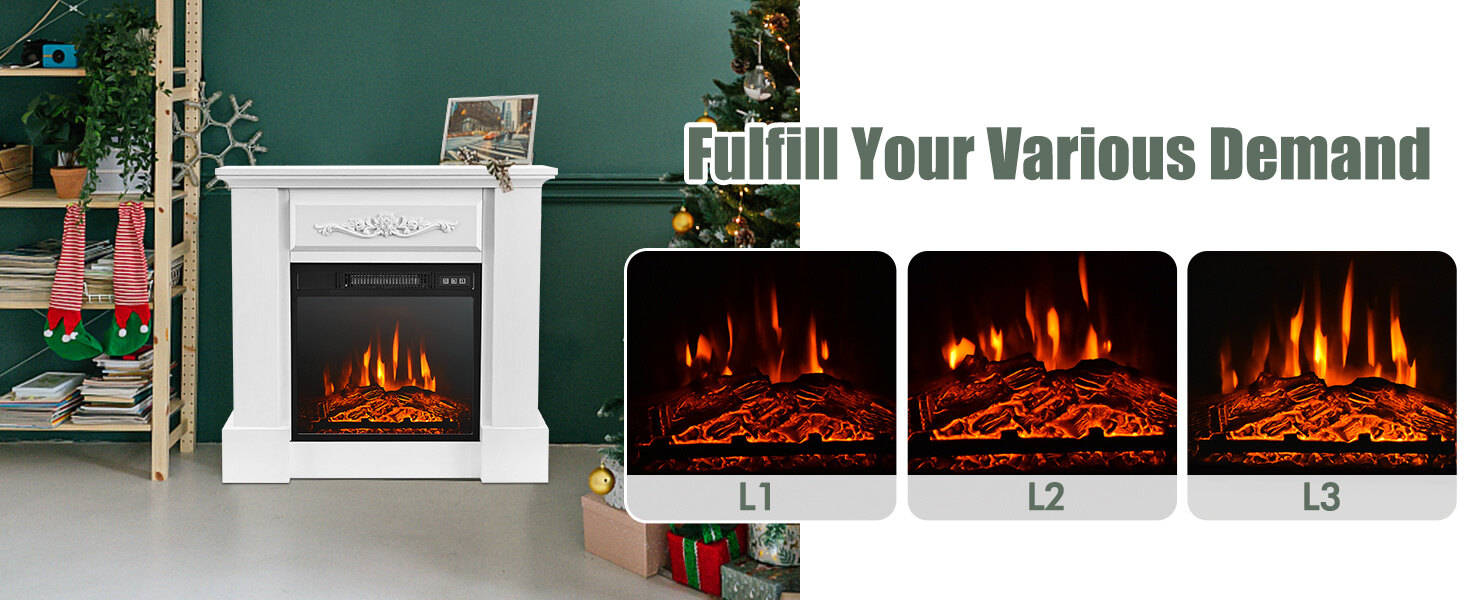 electric fireplace