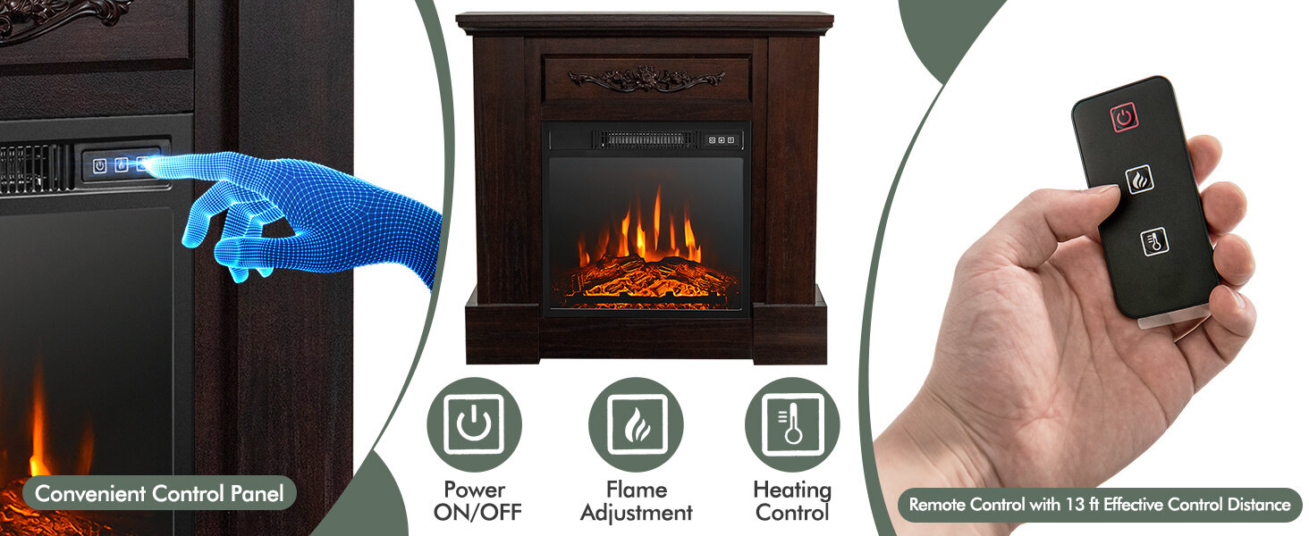 electric fireplace