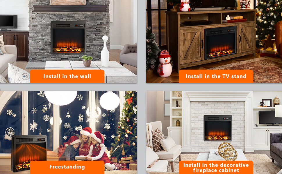 electric fireplace