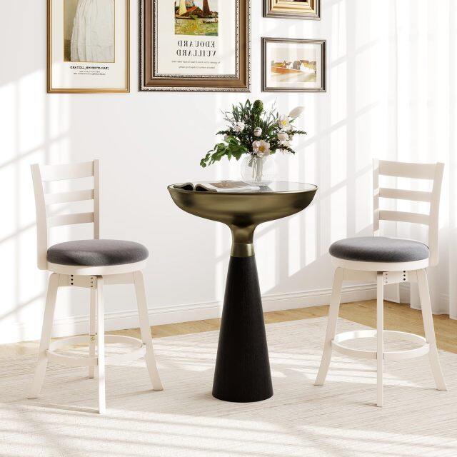25"/30.5” Swivel Counter Barstools Set of 2/4