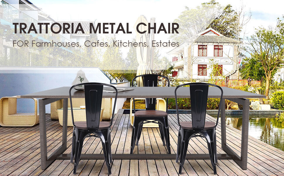 Tolix Style Dining Chairs