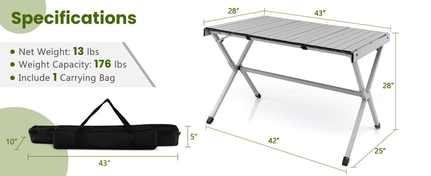 Folding Camping Table