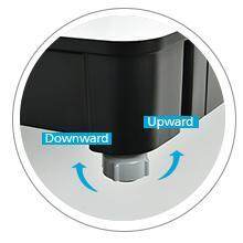 adjustable feet for the laundry machine