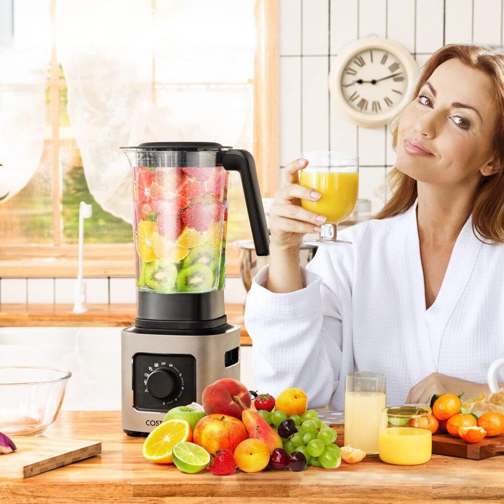 Countertop Blender Powerful Blender with 68 oz Tritan Jar