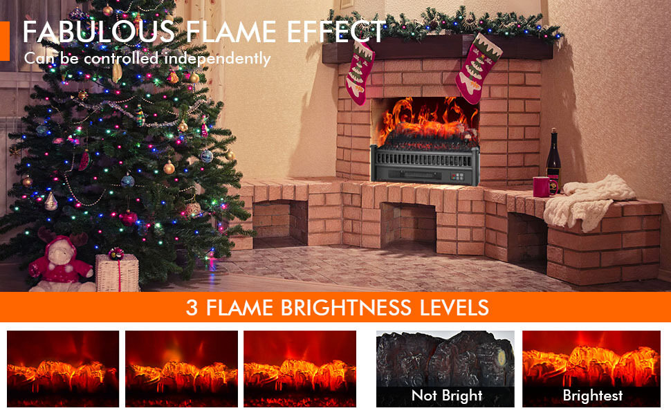 Electric Fireplace Logs