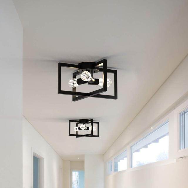 ARLIME 3-Light Flush Mount Ceiling Lamp