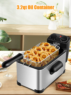 Stainless Steel Deep Fryer