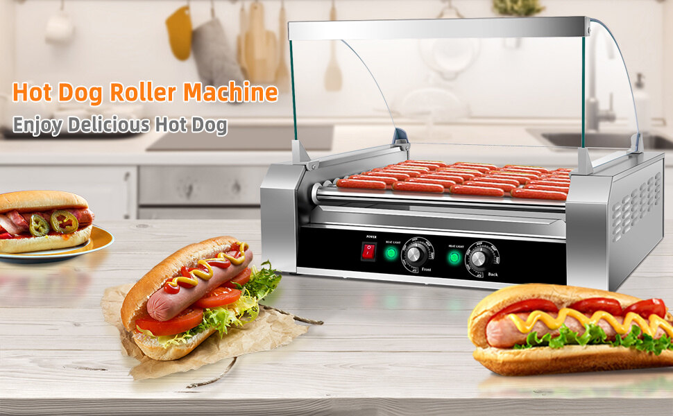 Hot Dog Roller Machine