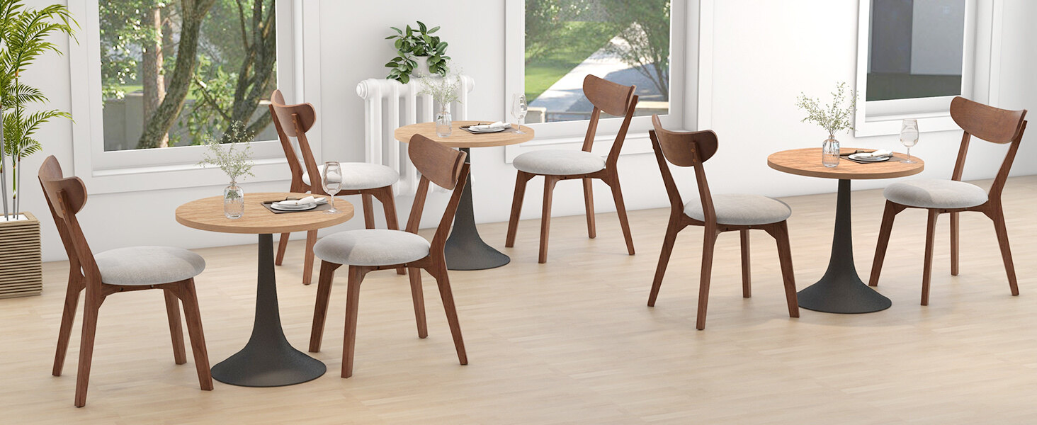 wooden dining chairs