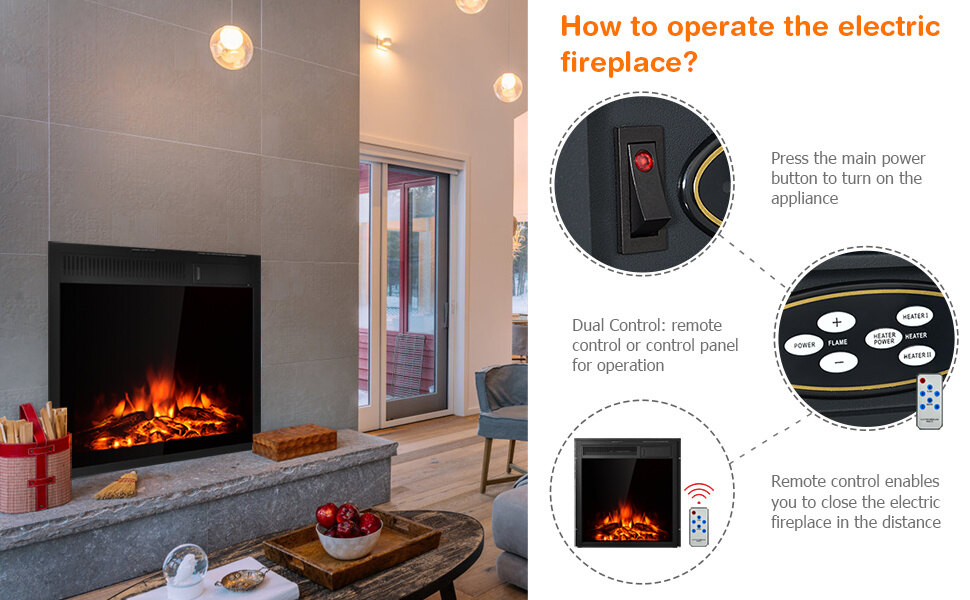 electric fireplace insert