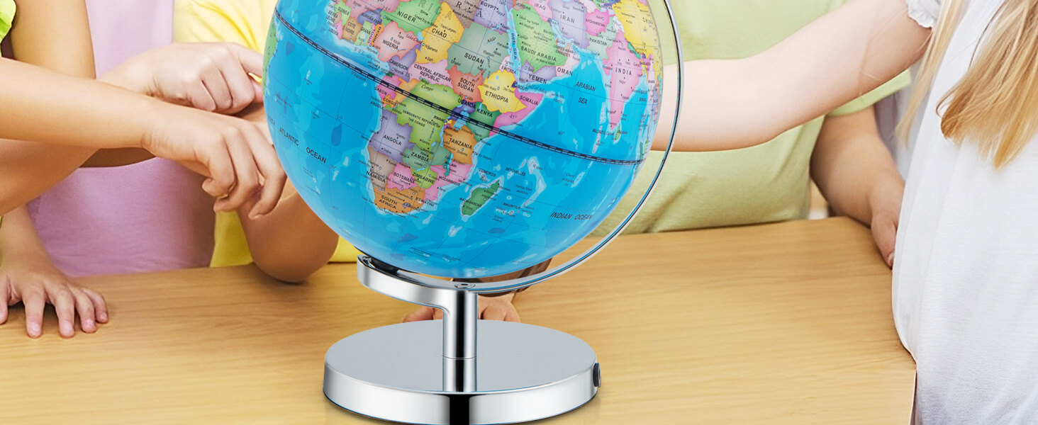 Illuminated World Globe