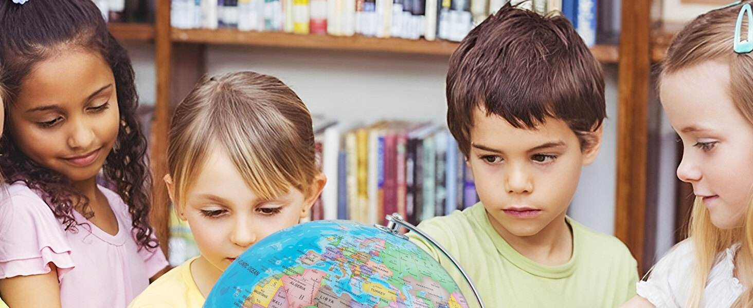 Illuminated World Globe