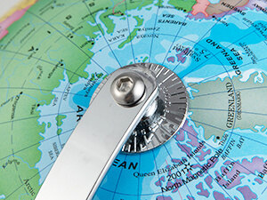 Illuminated World Globe