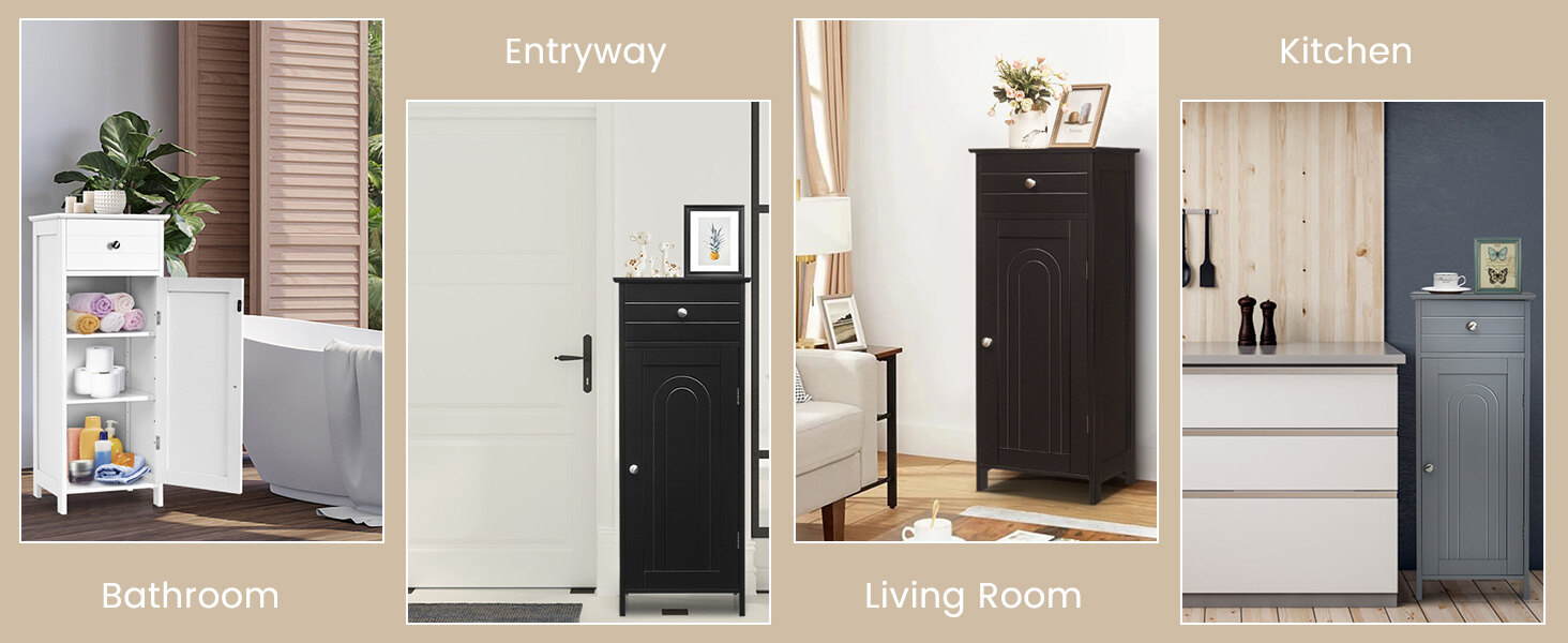 bathroom storage cabinet