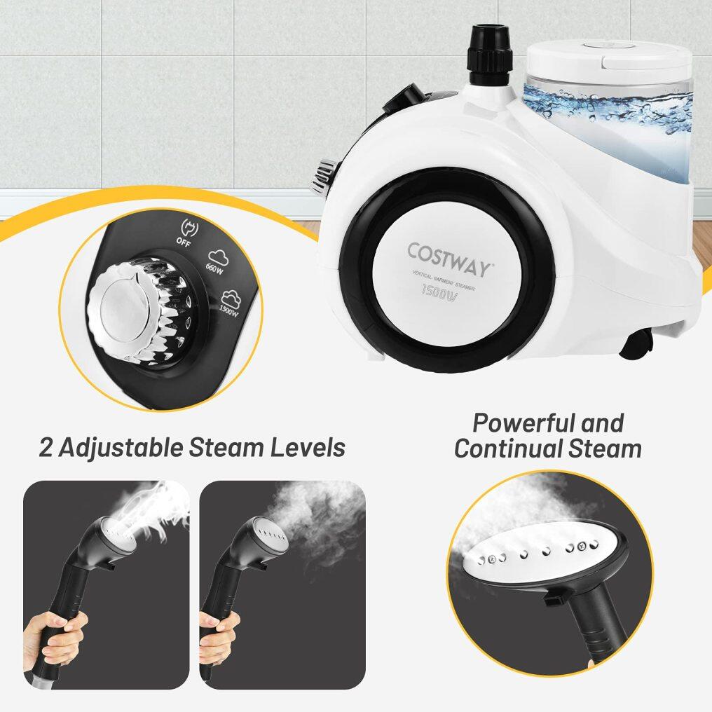 ARLIME Clothes Garment Steamer | 45s Fast Heating up & 45mins Continuous Steam