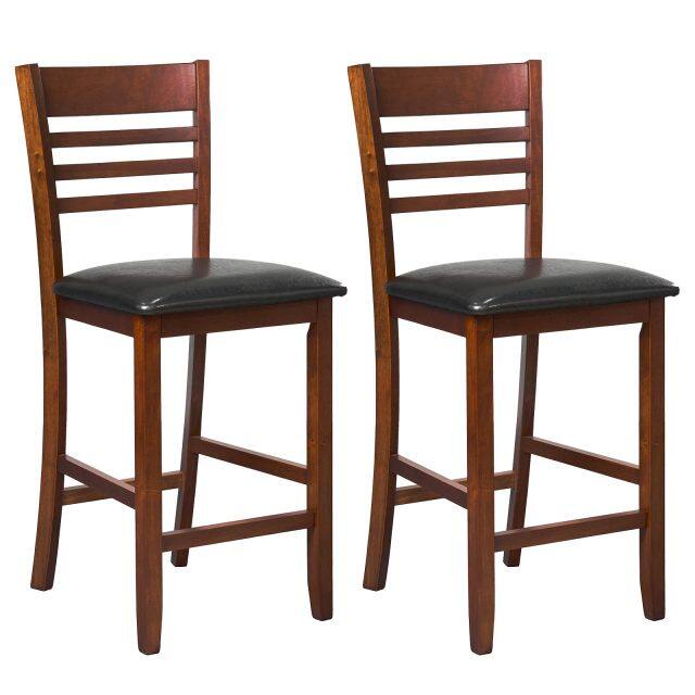 Counter Height Bar Stool Set of 2/4 25.5” Kitchen Island Stool