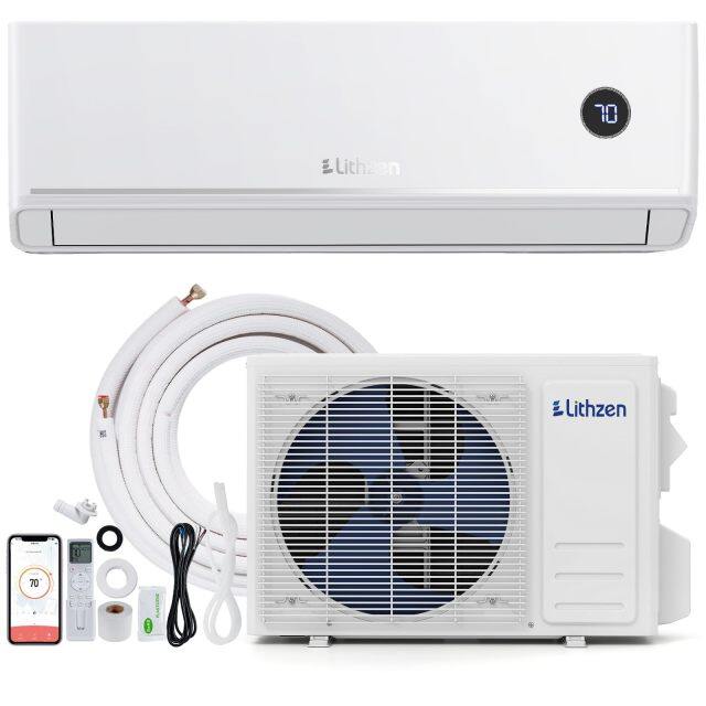 12000 BTU 18.1 SEER2 115V Mini Split Air Conditioner & Heater