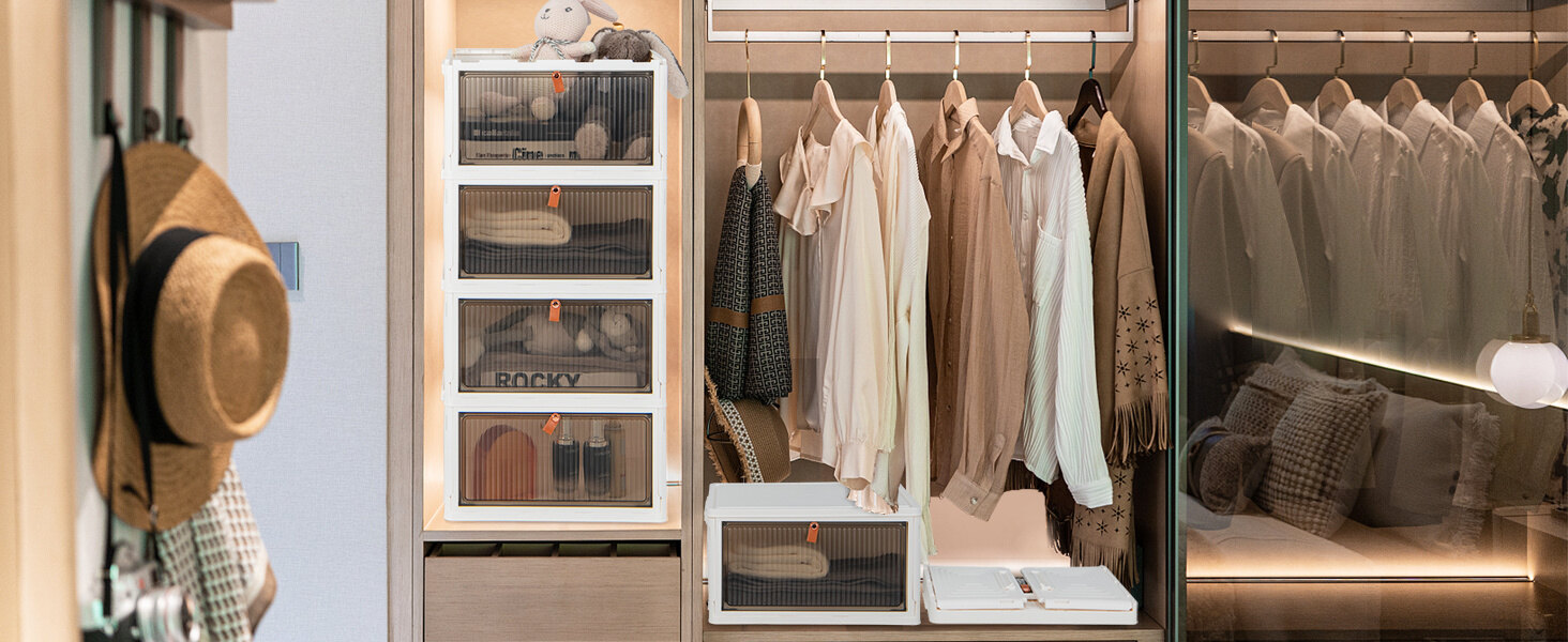 storage bins with lid