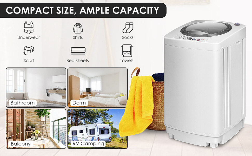 2-in-1 portable washing machine