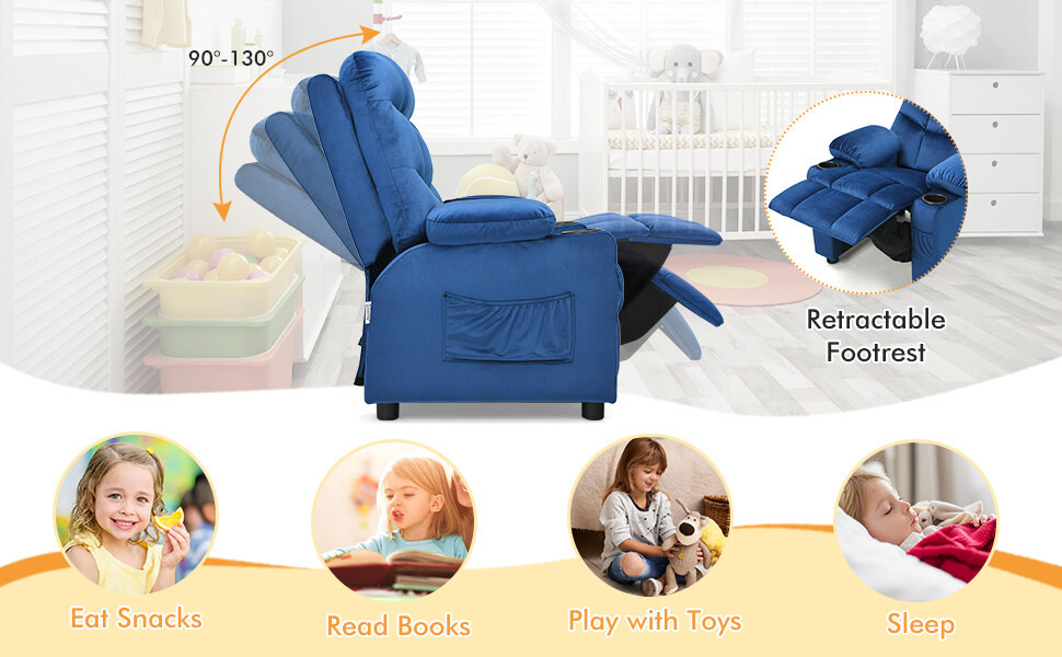 kids recliner chair